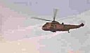 Rescue 128 from RAF Leconfield during the search for missing children