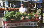 Flag Day 1999 - Bill and Ben, alias Charlie Bade and "Ange"