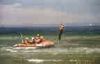 Flag Day 1999 - D498 - on exercise with Rescue 128 SeaKing Helicopter from R.A.F. Leconfield