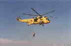 Flag Day 1999 - D498 - Rescue 128 SeaKing Helicopter from R.A.F. Leconfield